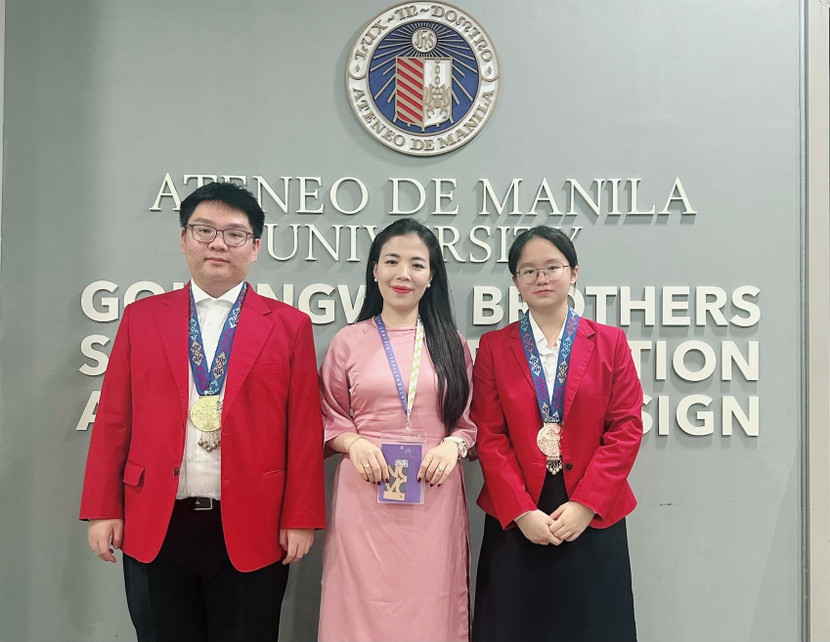 Hai học sinh Hà Nội đạt 1 Huy chương Vàng, 1 Huy chương Đồng kỳ thi Olympic Sinh học quốc tế 2025