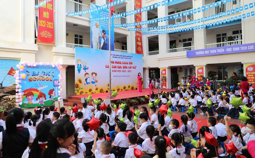 Lễ khai giảng năm học mới sẽ được tổ chức gọn nhẹ trong 60 phút Lễ khai giảng năm học mới sẽ được tổ chức gọn nhẹ trong 60 phút