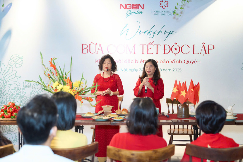 Workshop “Bữa cơm Tết Độc lập” không chỉ là một sự kiện trải nghiệm ẩm thực, mà còn khơi dậy tinh thần sum vầy qua bữa cơm Việt