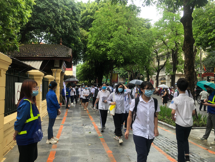 Hơn 93.000 thí sinh Hà Nội kết thúc thi tuyển lớp 10 THPT công lập 2021