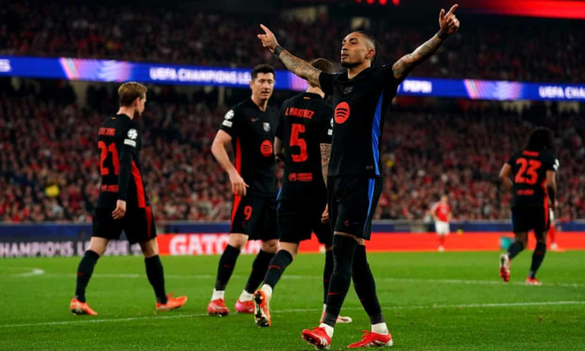 Raphinha giúp Barca chiến thắng