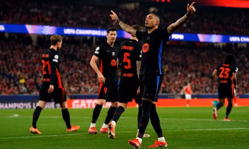 Raphinha giúp Barca chiến thắng Raphinha giúp Barca chiến thắng