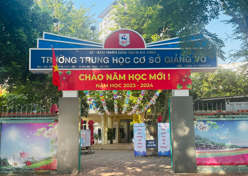 Quận Ba Đình chính thức có 2 trường THCS Giảng Võ