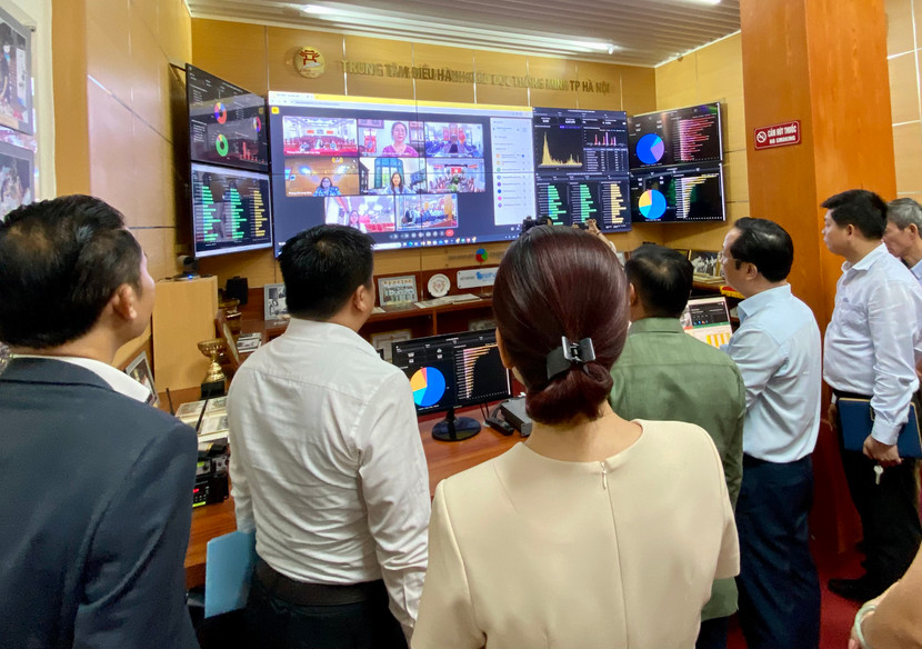 Lãnh đạo Sở Giáo dục và Thể thao tỉnh Champasak đặc biệt ấn tượng với trung tâm điều hành thông minh của Sở GD-ĐT Hà Nội Lãnh đạo Sở Giáo dục và Thể thao tỉnh Champasak đặc biệt ấn tượng với trung tâm điều hành thông minh của Sở GD-ĐT Hà Nội