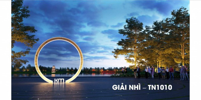 Phương án đoạt giải Nhỉ được đánh giá là công trình đơn giản có tính khả thi cao