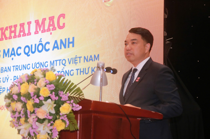 Ông Mạc Quốc Anh – Phó Chủ tịch Hiệp hội Doanh nghiệp nhỏ và vừa Hà Nội nhấn mạnh đây là thời khắc đặc biệt để thắp lên khát vọng hành động vì một Việt Nam phát triển bền vững Ông Mạc Quốc Anh – Phó Chủ tịch Hiệp hội Doanh nghiệp nhỏ và vừa Hà Nội nhấn mạnh đây là thời khắc đặc biệt để thắp lên khát vọng hành động vì một Việt Nam phát triển bền vững