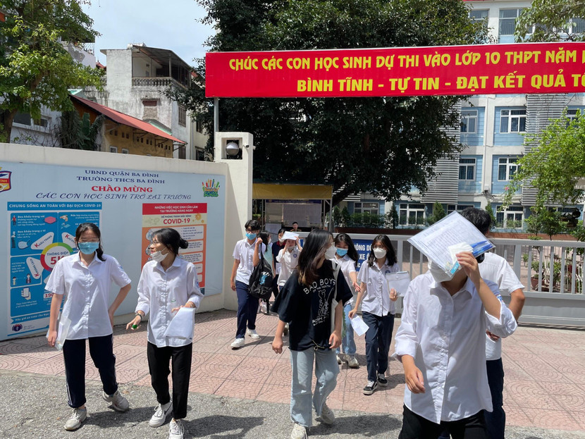 Gần 12.000 thí sinh Hà Nội dự thi môn chuyên trong ngày 20/6