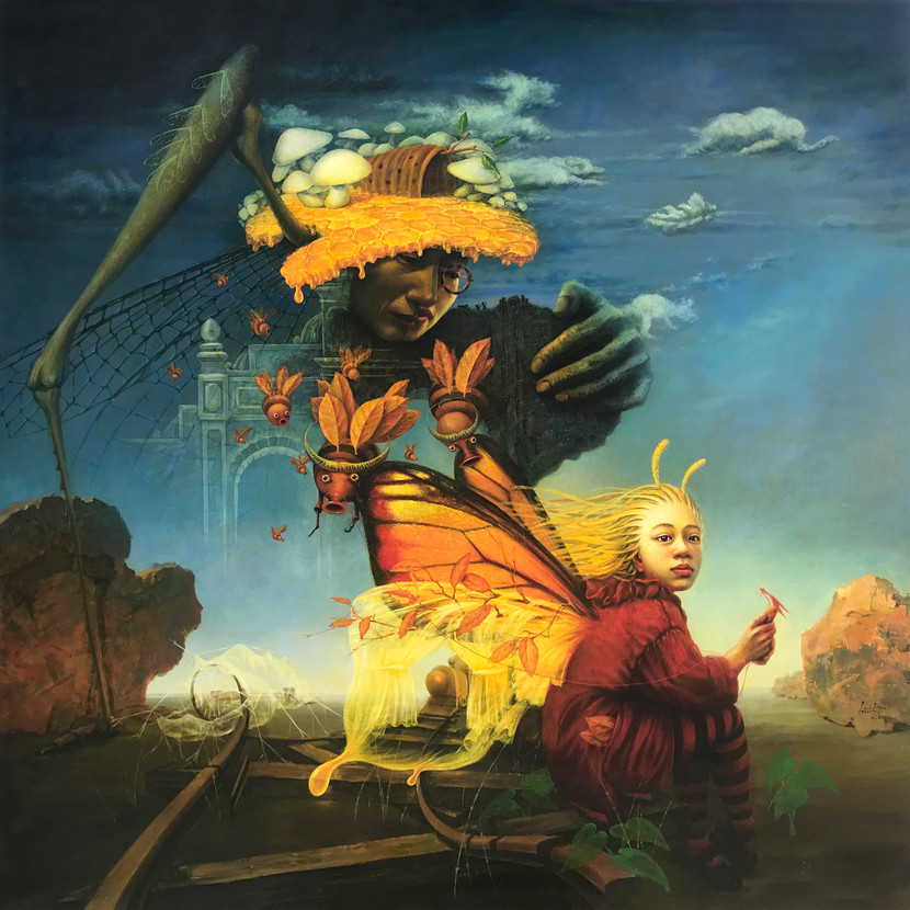 "Ký ức trở lại" của Họa sĩ Thanh Bình