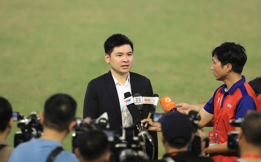 Ông Đỗ Vinh Quang - Phó Chủ tịch Tập đoàn T&amp;T chia sẻ ở Lễ bế mạc giải