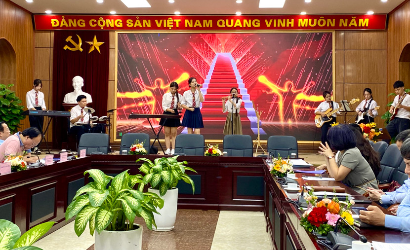 Các sân chơi âm nhạc do ngành giáo dục Thủ đô tổ chức góp phần thúc đẩy, nuôi dưỡng đam mê nghệ thuật của học sinh phổ thông