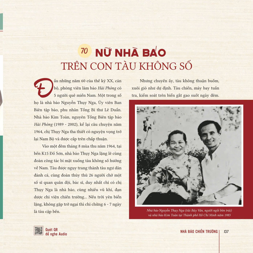 Thông qua từng trang sách, bạn đọc sẽ thấy một bức tranh toàn diện, một bản trường ca sống động của báo chí, xuất bản Việt Nam kéo dài từ “viên gạch hồng” đầu tiên của báo Thanh Niên năm 1925 đến những cú nhấn chuột thời báo chí công nghệ số