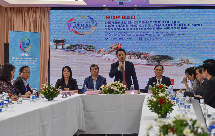 Ông Trần Trung Hiếu- Phó Giám đốc Sở Du lịch Hà Nội cho biết, trong bối cảnh ngành du lịch đang bị ảnh hưởng nặng nề do đại dịch Ccovid-19, việc liên kết hợp tác phát triển du lịch là điều càng cấp thiết