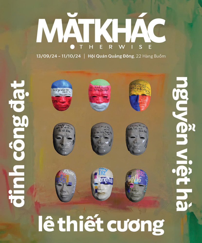 “Mặt khác” là dự án sáng tạo bởi ba nghệ sĩ hàng đầu trong các lĩnh vực hội hoạ, văn học và điêu khắc, gồm họa sĩ Lê Thiết Cương, nhà văn Nguyễn Việt Hà và nhà điêu khắc Đinh Công Đạt “Mặt khác” là dự án sáng tạo bởi ba nghệ sĩ hàng đầu trong các lĩnh vực hội hoạ, văn học và điêu khắc, gồm họa sĩ Lê Thiết Cương, nhà văn Nguyễn Việt Hà và nhà điêu khắc Đinh Công Đạt