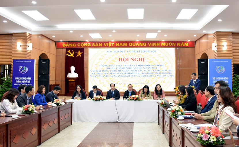 Sở GD-ĐT Hà Nội thông tin Hội khỏe Phù Đổng lần thứ X sẽ khai mạc vào 15-3