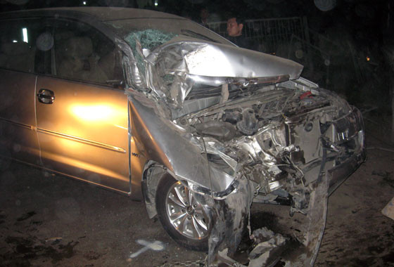 Rất may vụ tai nạn liên hoàn không thiệt hại về người