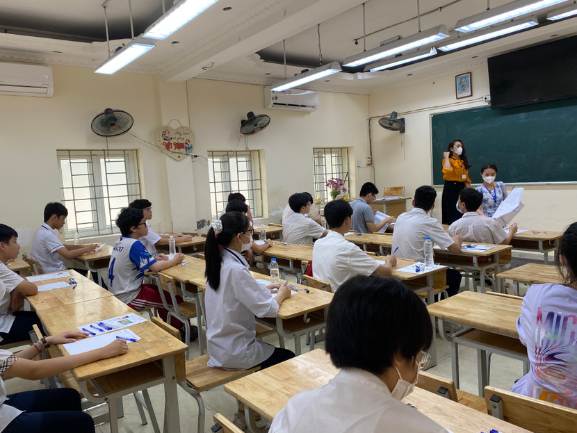 Ngày thi đầu tiên có 4 thí sinh bị vi phạm quy chế thi