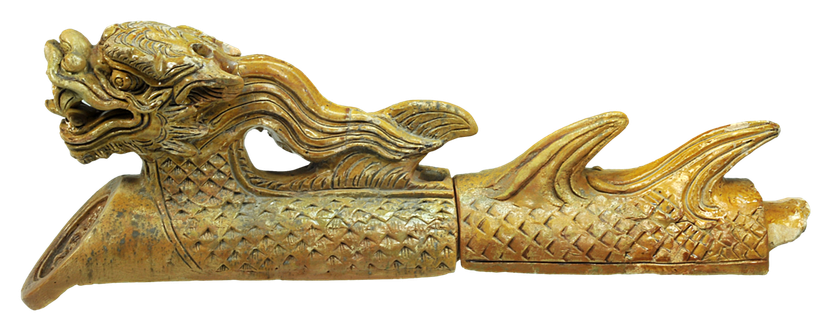 Ngói rồng men vàng Ngói rồng men vàng