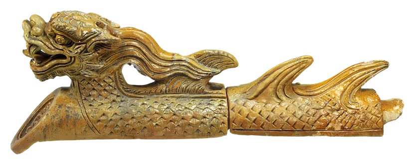 Ngói rồng men vàng