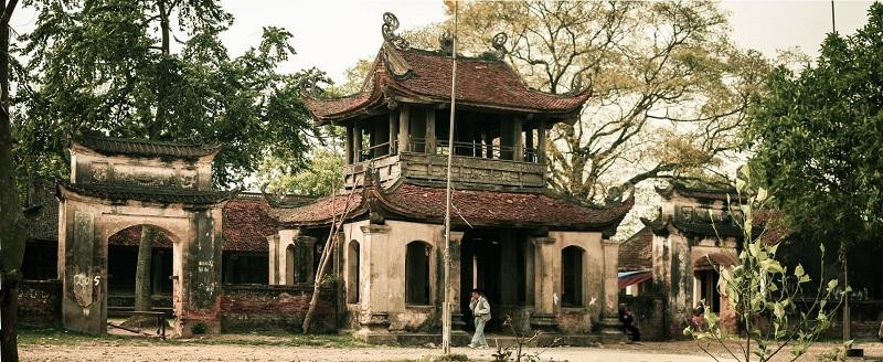 Hình ảnh chùa Đậu trước đây