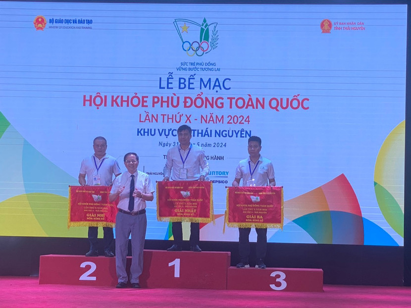 Đoàn vận động viên Hà Nội đạt giải Nhất tại Hội khỏe Phù Đổng toàn quốc khu vực II Đoàn vận động viên Hà Nội đạt giải Nhất tại Hội khỏe Phù Đổng toàn quốc khu vực II