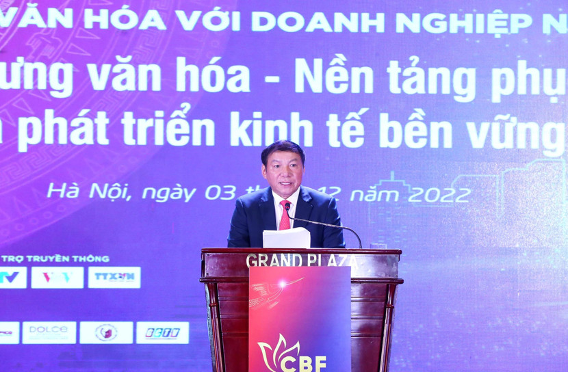 Theo Bộ trưởng Bộ VHTTDL Nguyễn Văn Hùng, chính chiều sâu văn hóa giúp các doanh nghiệp không đơn thuần chạy theo lợi nhuận, làm giàu bằng mọi giá, mà còn biết tuân thủ đạo đức kinh doanh, trách nhiệm xã hội, thượng tôn pháp luật,