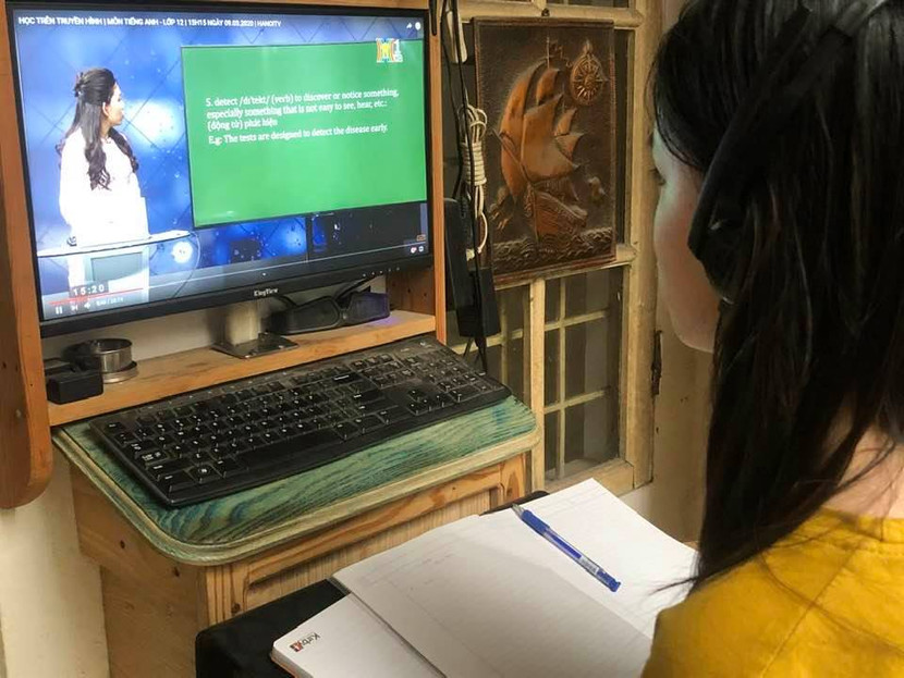 Trường học đã chuẩn bị sẵn sàng cho việc học trực tuyến sau kỳ nghỉ lễ