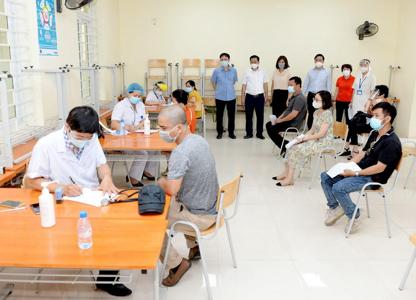 ĐH Kinh tế quốc dân chuẩn bị tích cực cho chương trình tiêm chủng vaccine phòng Covid-19 (Ảnh ĐH KTQD) ĐH Kinh tế quốc dân chuẩn bị tích cực cho chương trình tiêm chủng vaccine phòng Covid-19 (Ảnh ĐH KTQD)