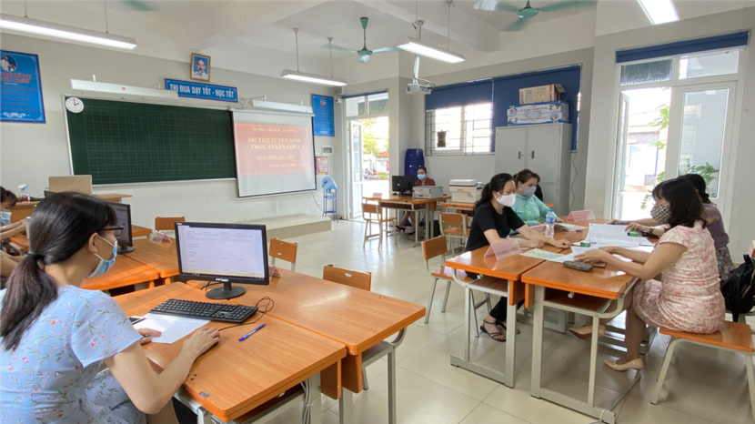 Toàn thành phố đã có 120 trường tiểu học hoàn thành đăng ký tuyển sinh trực tuyến lớp 1