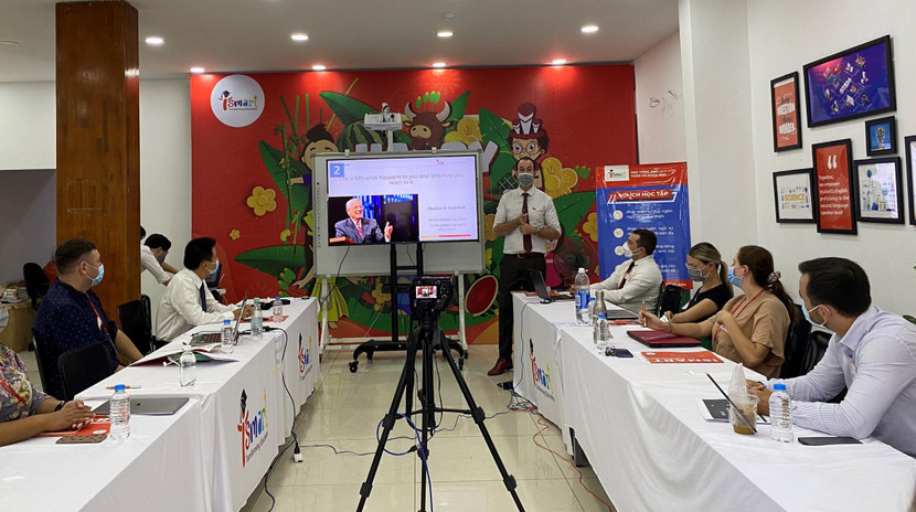 Công nghệ giáo dục Virtual class giúp học sinh có nhiều lựa chọn học tiếng Anh trong mùa dịch