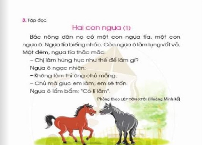 Nội dung bài tập đọc đang gây phản ứng gay gắt trên trang mạng xã hội
