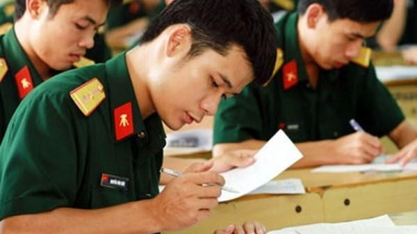 Năm 2023, khối trường quân đội giảm hơn 500 chỉ tiêu tuyển sinh