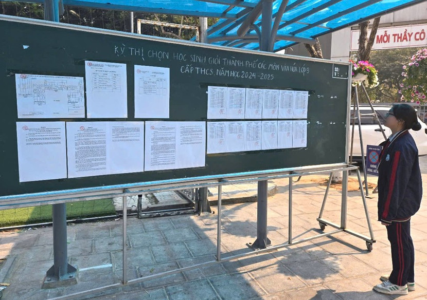 Ngày 17-1, Hà Nội tổ chức cho hơn 3.000 học sinh dự thi chọn học sinh giỏi cấp thành phố Ngày 17-1, Hà Nội tổ chức cho hơn 3.000 học sinh dự thi chọn học sinh giỏi cấp thành phố