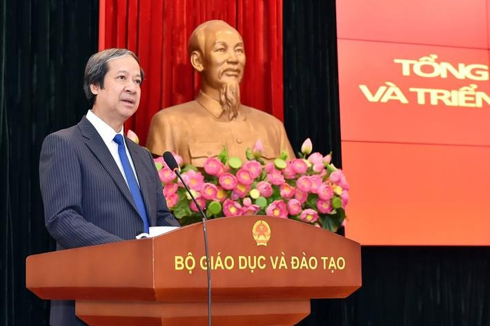 Năm 2025, Bộ GD-ĐT tập trung triển khai quyết liệt, hiệu quả, bảo đảm tiến độ việc sắp xếp, tinh gọn tổ chức bộ máy