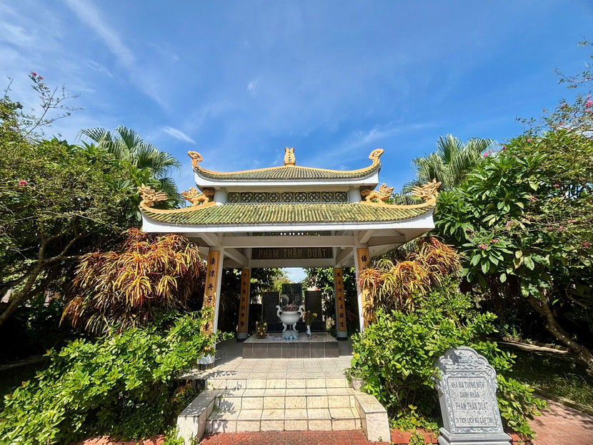 Nhà tưởng niệm danh nhân Phạm Thận Duật tại Ninh Bình