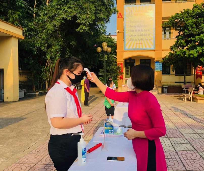 Các trường học cần tăng cường trở lại các biện pháp phòng chống Covid-19