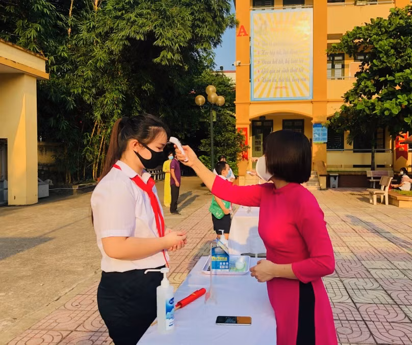 Các trường học cần tăng cường trở lại các biện pháp phòng chống Covid-19