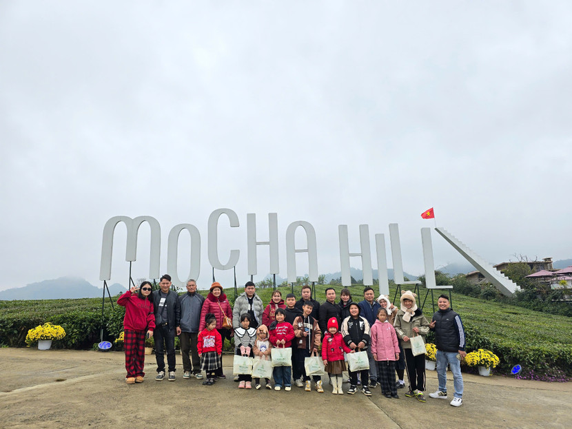 Đoàn khách Hải Phòng được hỗ trợ lưu trú tại Mocha Hill