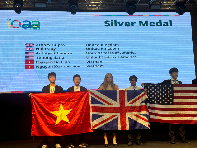 5 học sinh trường THPT Chuyên Hà Nội - Amsterdam đại diện cho Việt Nam tham dự Kỳ thi Thiên văn và Vật lý Thiên văn quốc tế 2024 5 học sinh trường THPT Chuyên Hà Nội - Amsterdam đại diện cho Việt Nam tham dự Kỳ thi Thiên văn và Vật lý Thiên văn quốc tế 2024