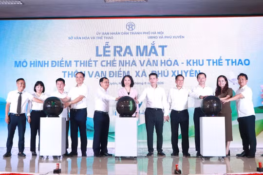 Hà Nội ra mắt mô hình thí điểm, nâng cao hiệu quả hoạt động thiết chế văn hóa cơ sở