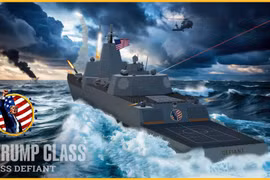 Việc chế tạo thiết giáp hạm lớp Trump sẽ tiêu tốn của Mỹ khoản tiền kỷ lục 