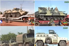 Nga đưa lượng lớn thiết bị quân sự tới Mali, bao gồm cả thiết giáp BMP-3