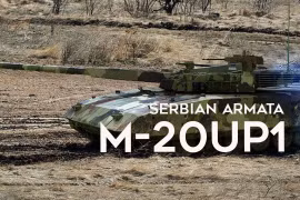 Xe tăng M-20UP1 cạnh tranh trực tiếp với T-14 Armata