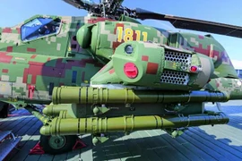 Tên lửa siêu âm Khrizantema-M giúp trực thăng Mi-28 diệt cả mục tiêu trên không và mặt đất