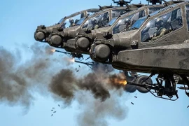 Trực thăng AH-64 và cường kích A-10 Mỹ hoạt động mạnh ở Trung Đông phản ánh điều gì?
