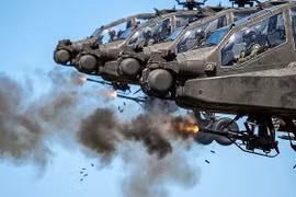 Trực thăng AH-64 và cường kích A-10 Mỹ hoạt động mạnh ở Trung Đông phản ánh điều gì?