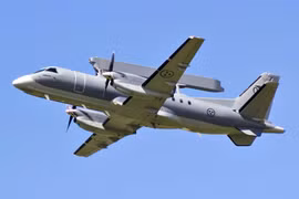 Một chiếc Saab 340 AWACS đã bị Su-57 bắn hạ giữa không trung?