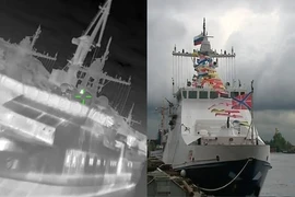 Ukraine phá hủy cùng lúc 2 tàu tuần tra của FSB thuộc Dự án 22460?