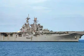 Tàu đổ bộ USS Tripoli đóng vai trò quyết định trong giai đoạn mới của chiến dịch chống Iran