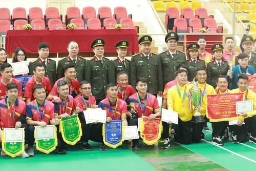 Hội thao Cụm thi đua số 1 Bộ Công an thành công tốt đẹp