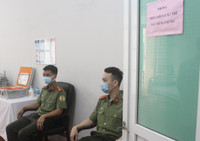 Bệnh viện đầu tiên của lực lượng Công an nhân dân tổ chức tiêm vaccine Covid-19 cho cán bộ chiến sỹ